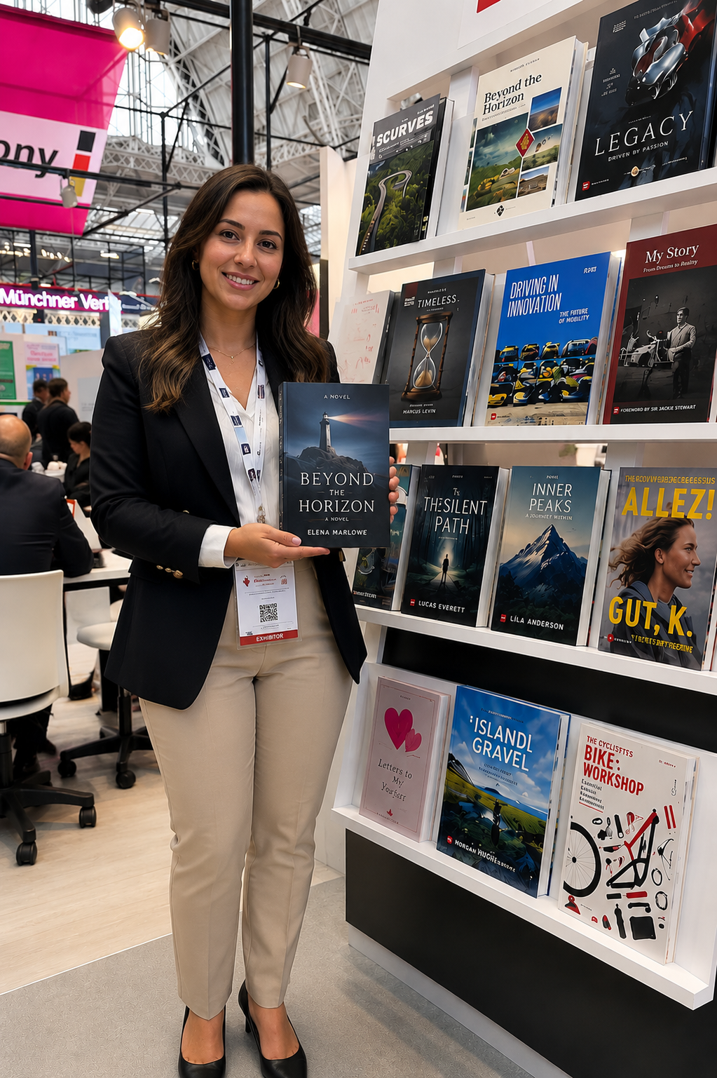 States Book Publishing team at a book fair
